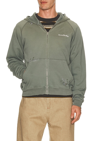Fupiter Stamp Mending Hoodie