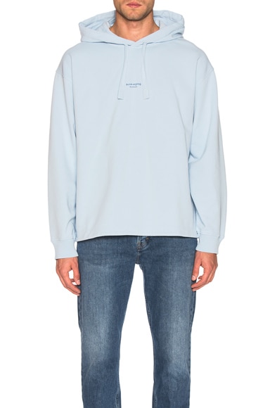 acne studios hoodie blue