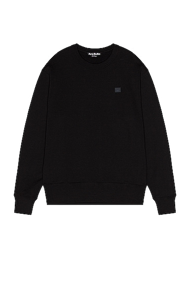 Acne Studios Fairview Face Sweatshirt in Black