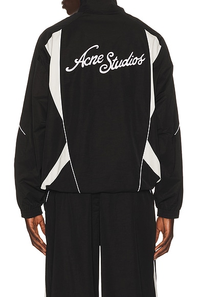Acne Studios Ofit Peachy Technical Blend Jacket in Black