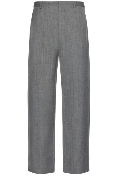 Acne Studios Suit Trouser in Grey Melange