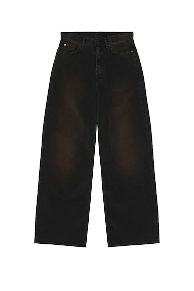 Acne Studios 1981 Cord Trouser in Black