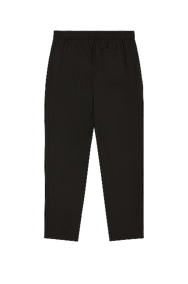 Shop Acne Studios Pismo Wool Trousers In Black