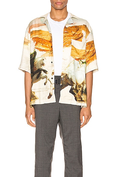 ACNE STUDIOS SHORT SLEEVE SHIRT,ACNE-MS183