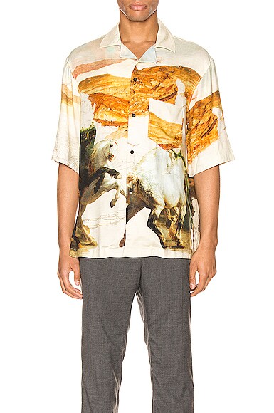 ACNE STUDIOS SHORT SLEEVE SHIRT,ACNE-MS183