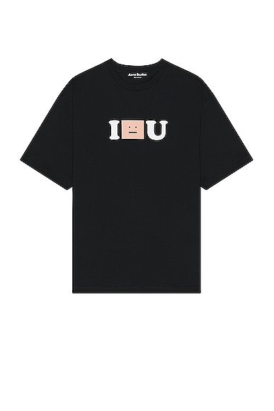 Graphic Tee in Black