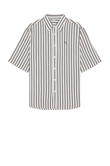 Short Sleeve Stripe Shirt