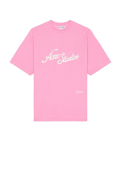 Amiri Resort Club Tee in Flamingo Pink | FWRD