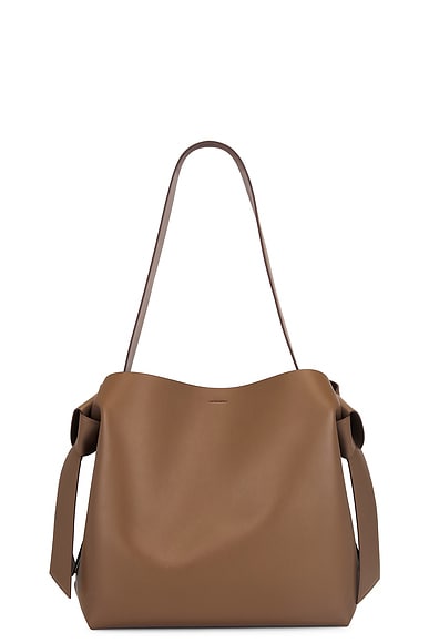 Shop Acne Studios Musubi Midi In Camel Brown