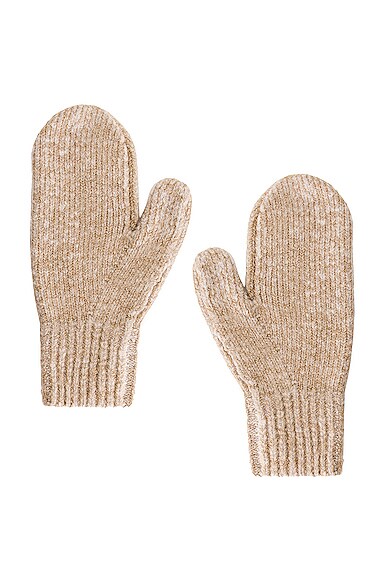 Shop Acne Studios Gloves In Light Taupe