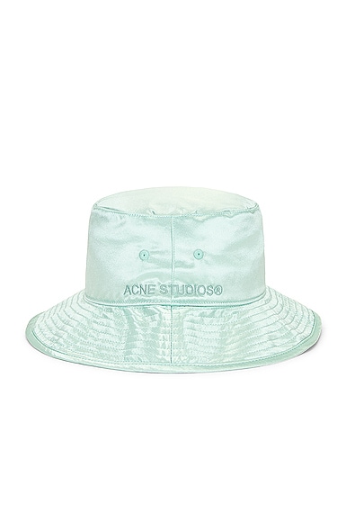 Acne Studios Bucket Hat In Aquamarine