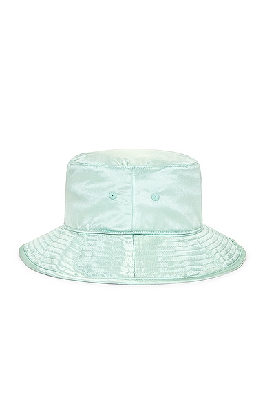 Shop Acne Studios Bucket Hat In Aquamarine