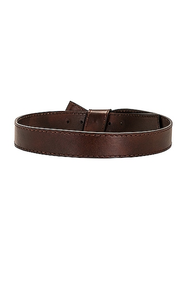 Acne Studios Standard Belt in Brown | Smart Closet