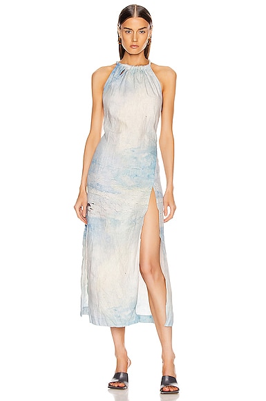 ACNE STUDIOS PAINTING DRESS,ACNE-WD157