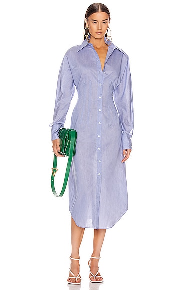 ACNE STUDIOS COTTON POPLIN DRESS,ACNE-WD158