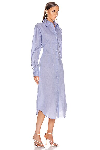ACNE STUDIOS COTTON POPLIN DRESS,ACNE-WD158
