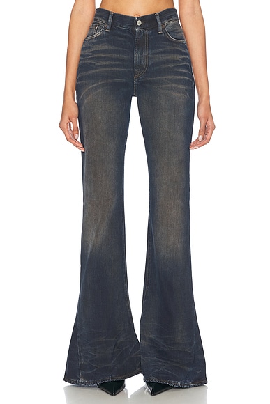 Acne Studios Boot Cut Jeans in Darkside