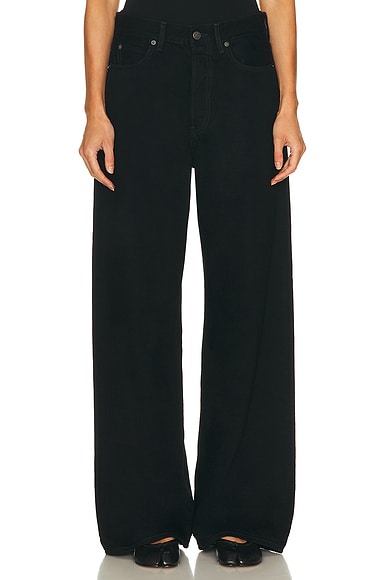 Acne Studios 1981 Wide Leg in Black