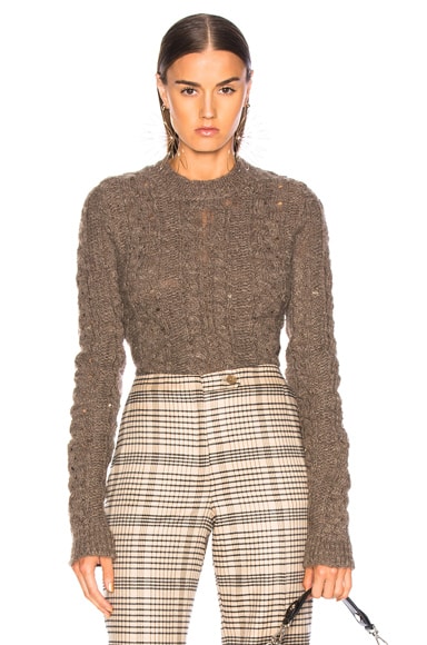 Long Sleeve Crop Sweater