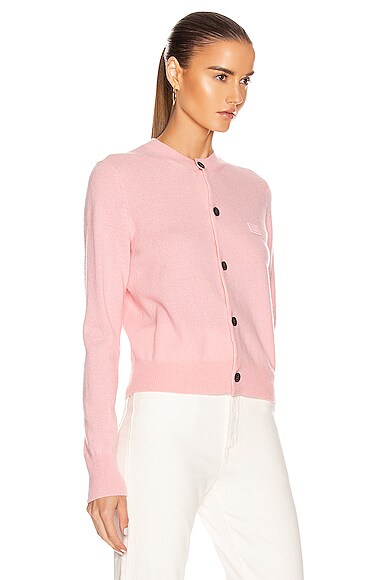 ACNE STUDIOS FACE CARDIGAN,ACNE-WK292