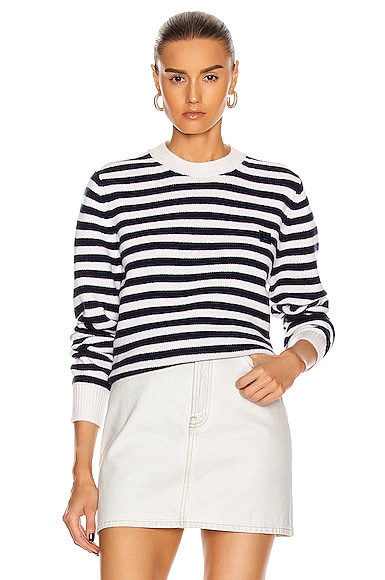Kalon Stripe Face Sweater