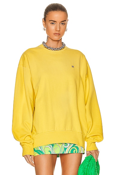 Acne Studios Fade Sweatshirt in Yellow