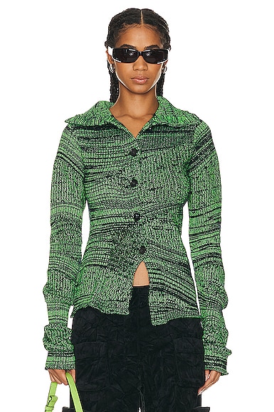 Turtleneck Sweater in Green