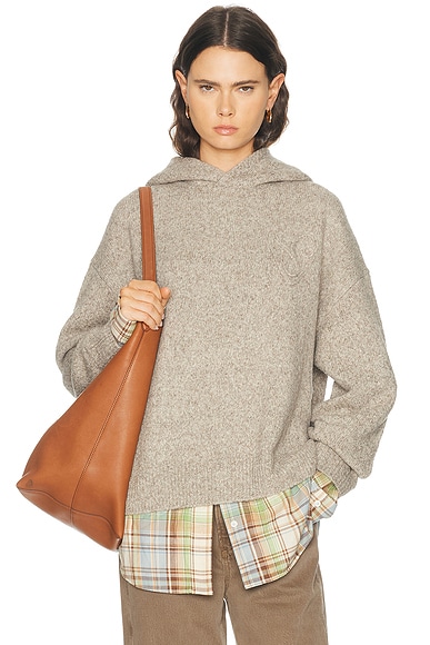 Krisp Hooded Flannel Sweater