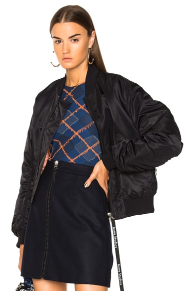 acne studios clea bomber jacket