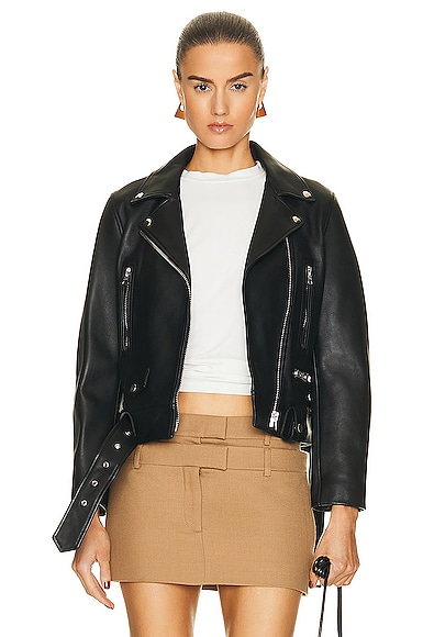 Leather Moto Jacket