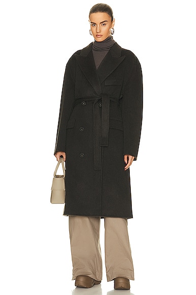Acne Studios Oversized Coat in Grey Smart Closet