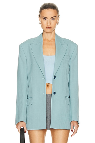 Acne studios blue blazer clearance