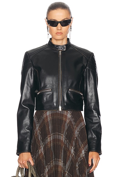 Rick Owens Dracubiker Jacket in Black | FWRD
