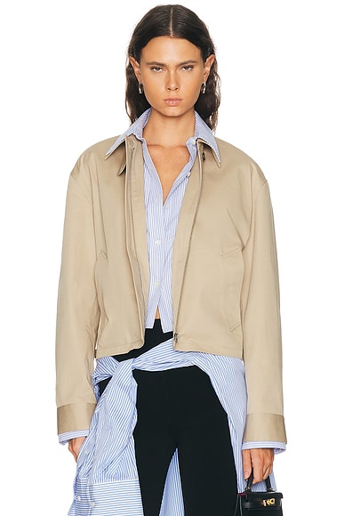 Odossa Twill Trench Jacket