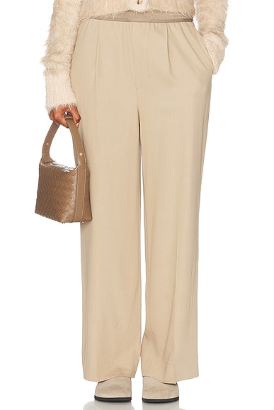 Acne Studios Parika Casual Trouser in Camel Beige