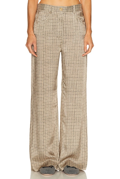 Poltana Fluid Check Pant
