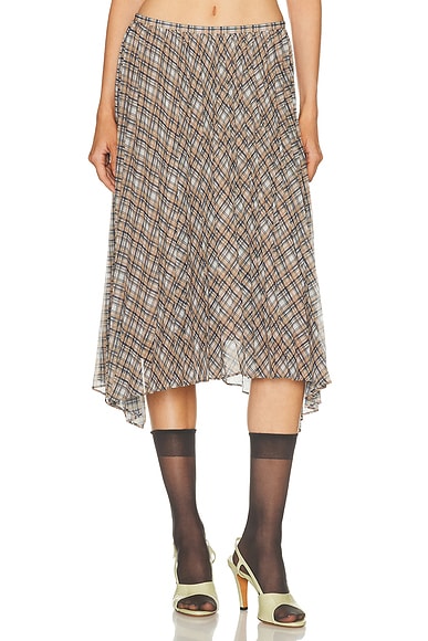 Ibo Pleated Skirt