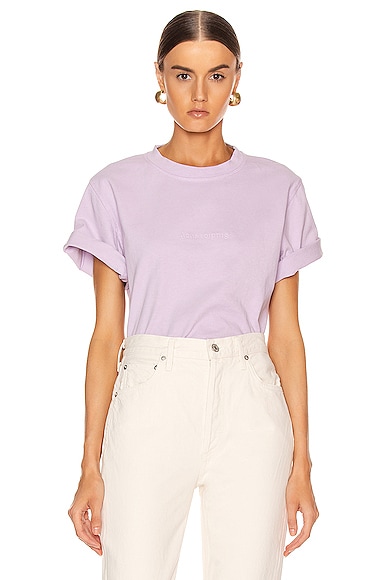 Acne Studios Ecylea T Shirt in Lavender Purple | FWRD
