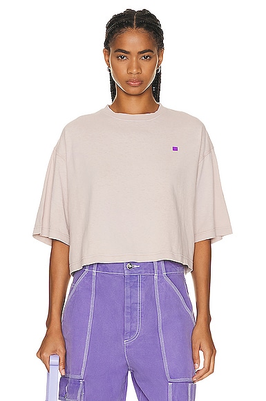 ACNE STUDIOS CROPPED T-SHIRT