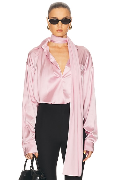 Acne Studios Sinton Top in Pastel Pink