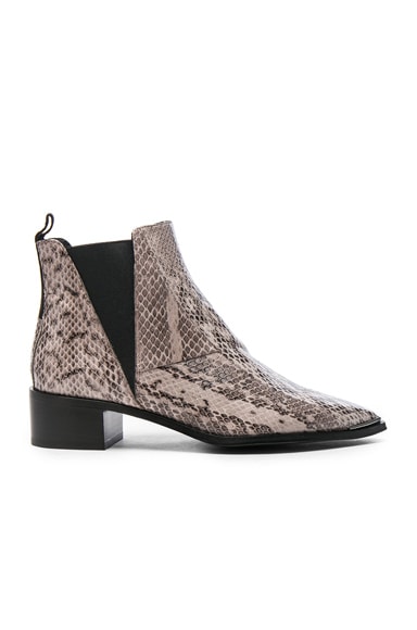 Acne snakeskin boots 2025