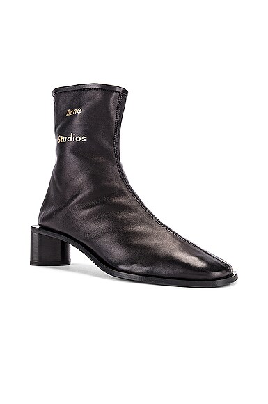 ACNE STUDIOS LOGO BOOT,ACNE-WZ201