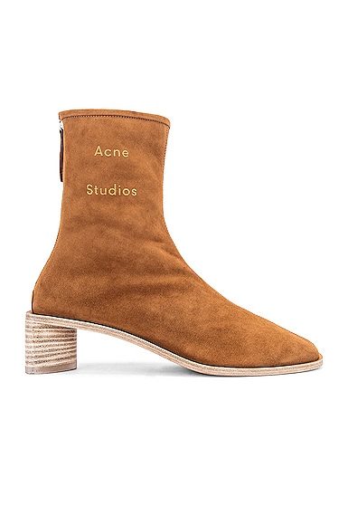 Logo Suede Boot