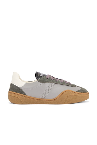 Acne Studios - Low boots printed leather - Tobacco brown