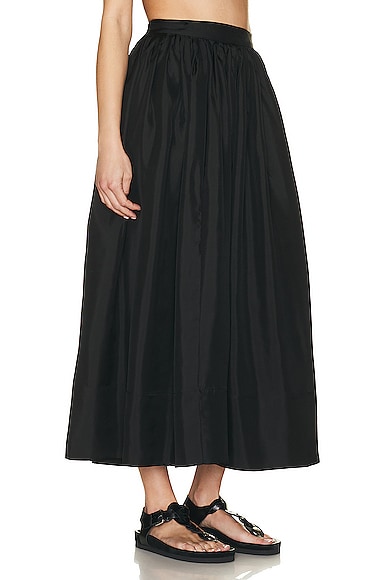 Shop Asceno Coco Skirt In Black