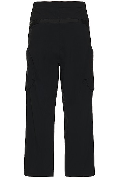 Shop Acronym P55-m Nylon Stretch Cargo Trouser In Black