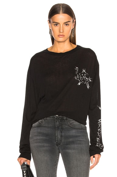 Cashmere Long Sleeve Tee
