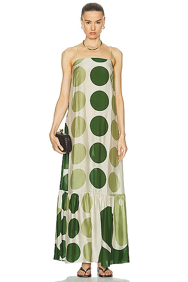 ADRIANA DEGREAS Jellyfish Long Dress in Unique