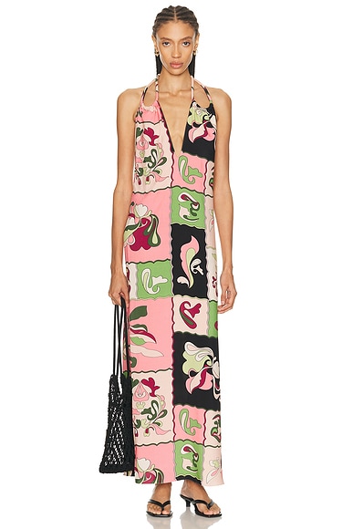 Inamorata Straps Maxi Dress