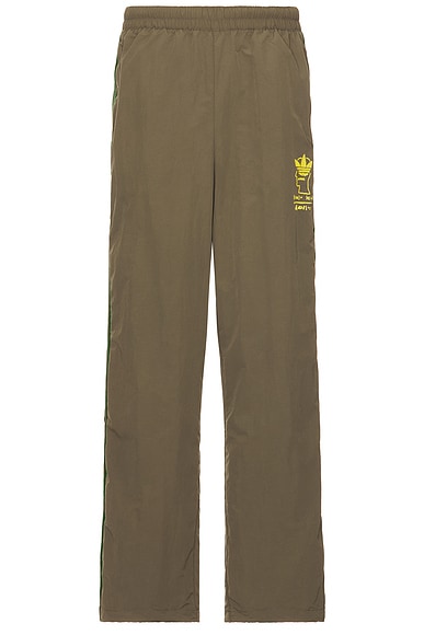 adidas Originals x Brain Dead Track Pant in Branch